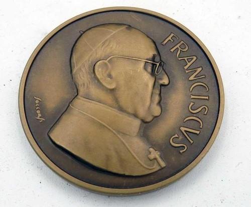 Medaglia papa francesco - medaglia,
