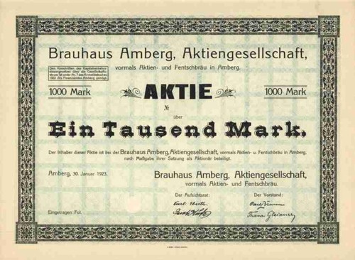 Brauhaus amberg 1923 sulzbach - brauhaus,
