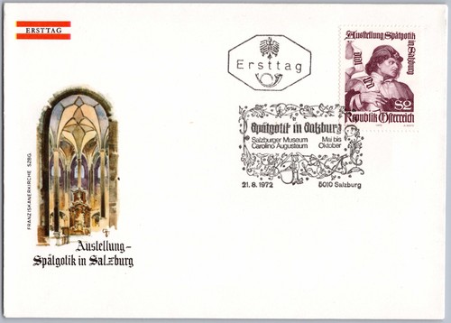 Austria fdc salisburgo 1972 - fdc,