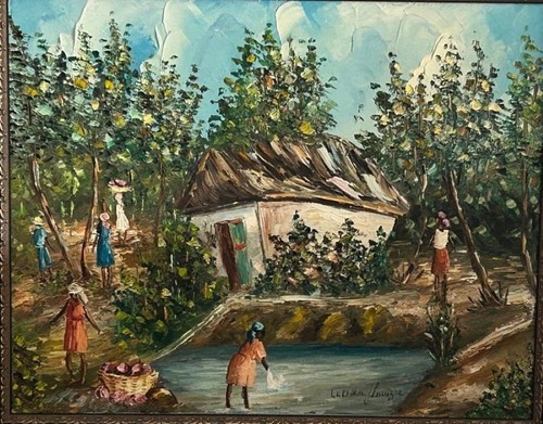 Quadro haitiano guerda - haitiano,