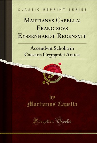Martianvs capella franciscvs - capella;,