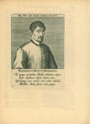 Ritratto francesco modius - ritratto,